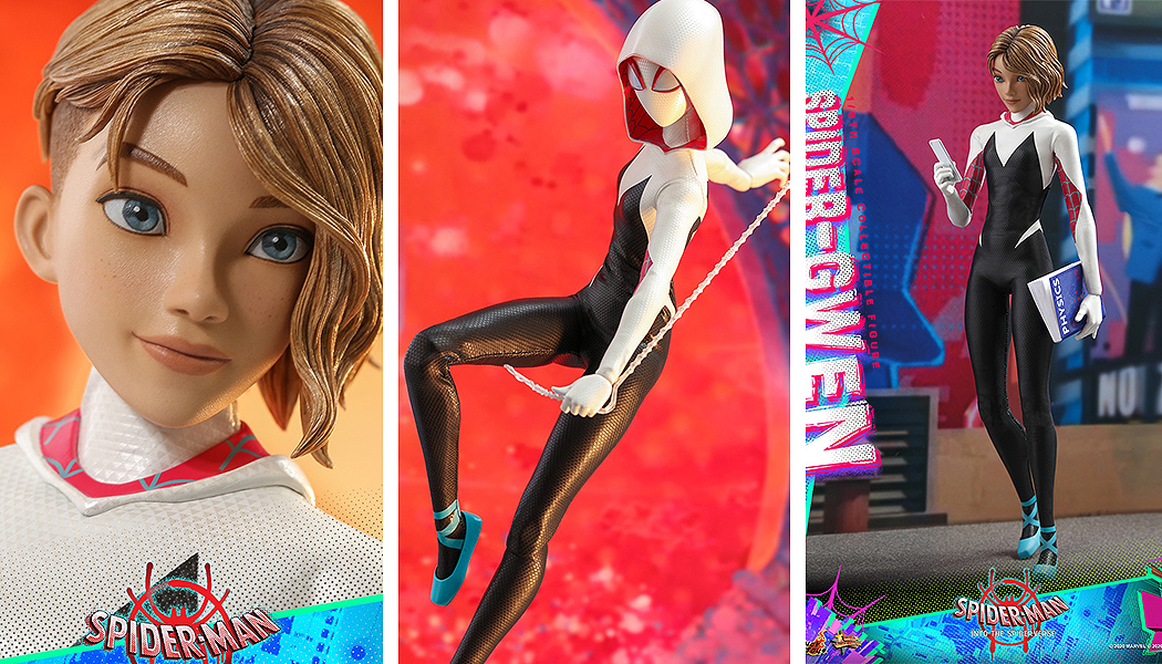 Hot Toys Spider Gwen Da Spider Man Into The Spider Verse Itakon It