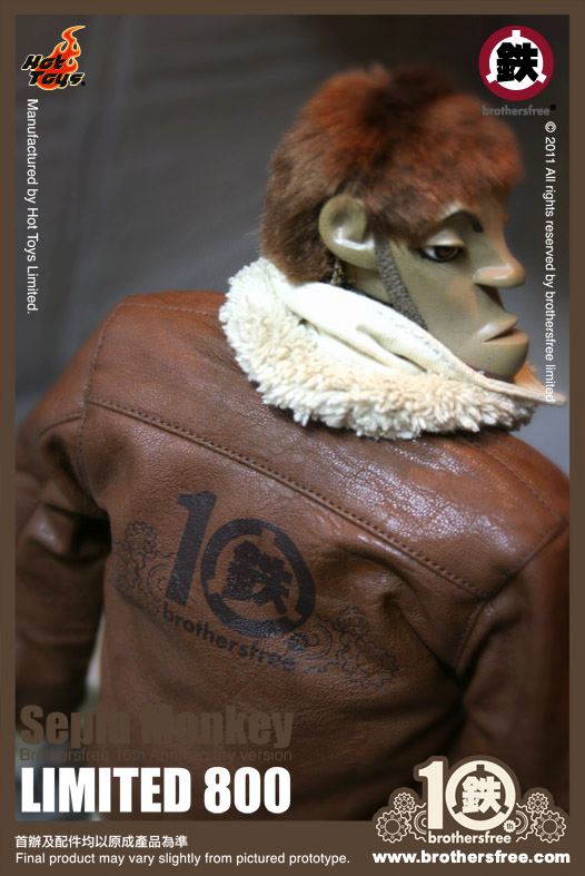 Hot Toys: Sepia Monkey (Brothersfree 10th Version)