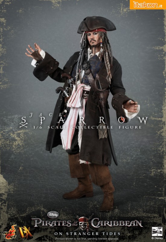figure of the year 2011 - Jack Sparrow DX - Hot Toys