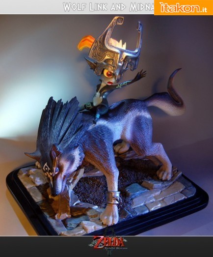 figure of the year 2011 - Wolf Link and Midna - First 4 Figure