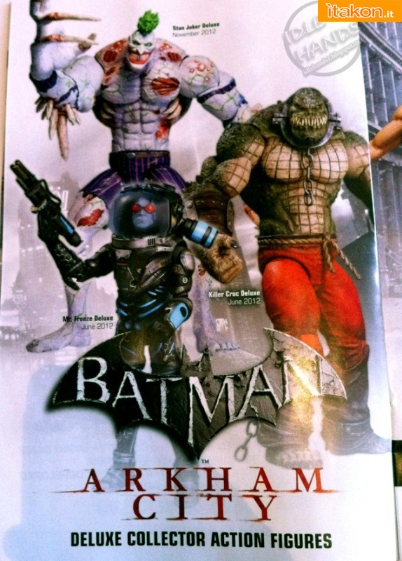 Batman Arkham City Deluxe Collector Action Figures