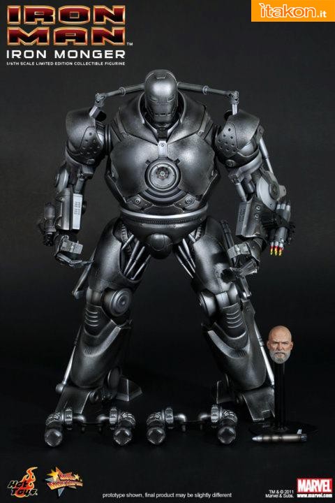Hot Toys: MMS-164 - Iron Man: Iron Monger 1/6