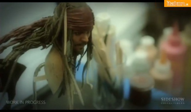 Sideshow: Production Peek: Jack Sparrow Pirate of Caribbean on Stranger Tides - Premium Format