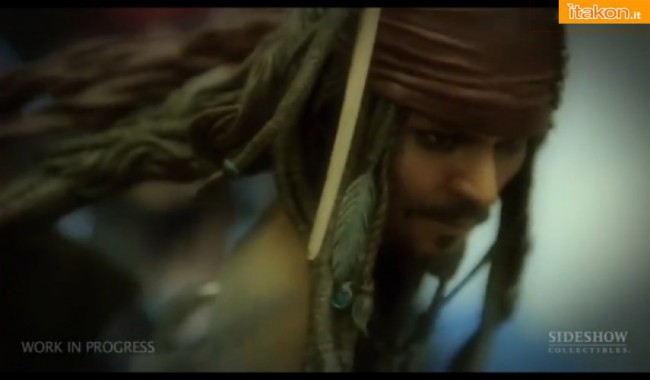 Sideshow: Production Peek: Jack Sparrow Pirate of Caribbean on Stranger Tides - Premium Format