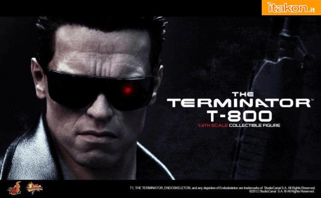 Hot Toys: The Terminator​: T-800 Collectibl​e Figure - 1/4th scale