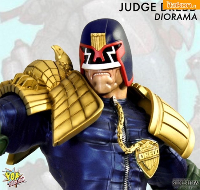 Pop Culture Shock: 1/4 Scale Judge Dredd Diorama - Foto Ufficiali e Info Preordini