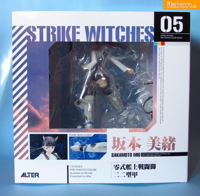 Sakamoto Mio Strike Witches ALTER review