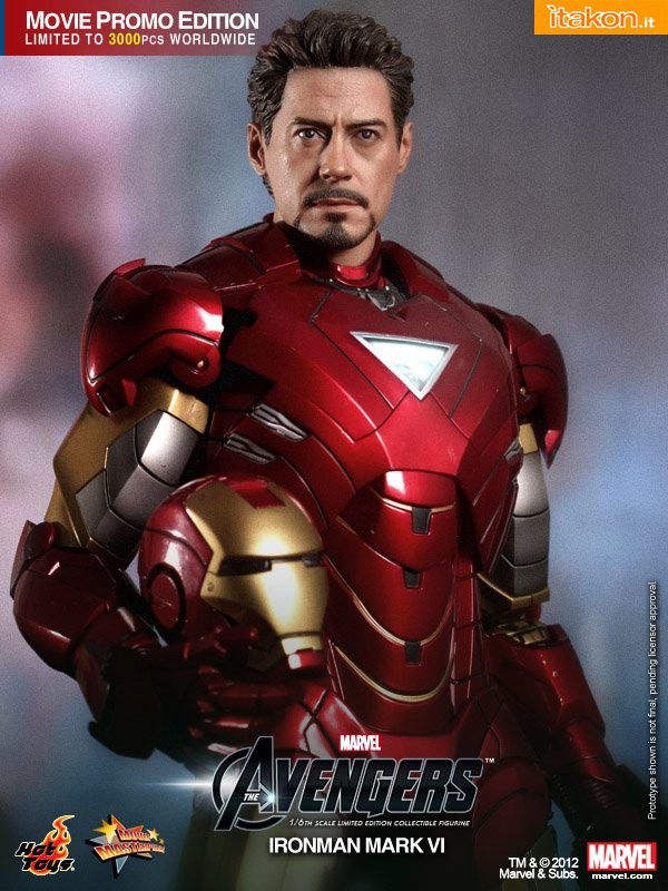 Hot Toys: Iron Man mark VI Movie Promo Edition 1/6