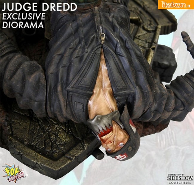Pop Culture Shock: 1/4 Scale Judge Dredd Diorama - Foto Ufficiali e Info Preordini