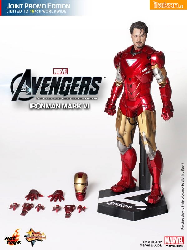 Hot Toys: Iron Man mark VI Joint Promo Edition 1/6