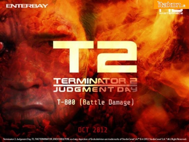 Enterbay: Terminator 2 -Battle Damaged - HD Materpiece 1/4