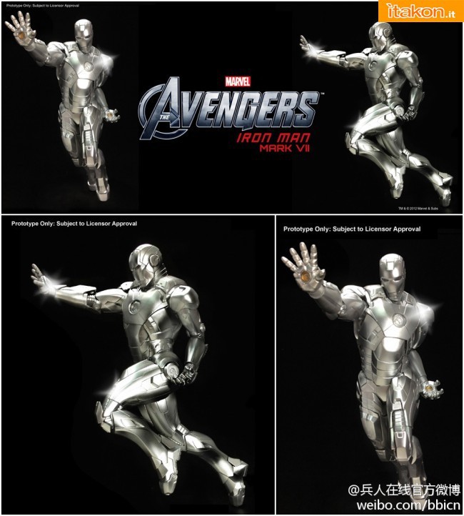 Dragon: The Avengers - Iron Man Mark VII 1/9 Statue - Anteprima
