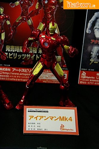 Miyazawa Models Spring Exhibition 2012: Art Spirits: Active Gear Collection Iron Man Mark IV