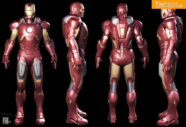 Sideshow: Marvel : Iron Man Mark VII maquette 1:2 - Prime Immagini