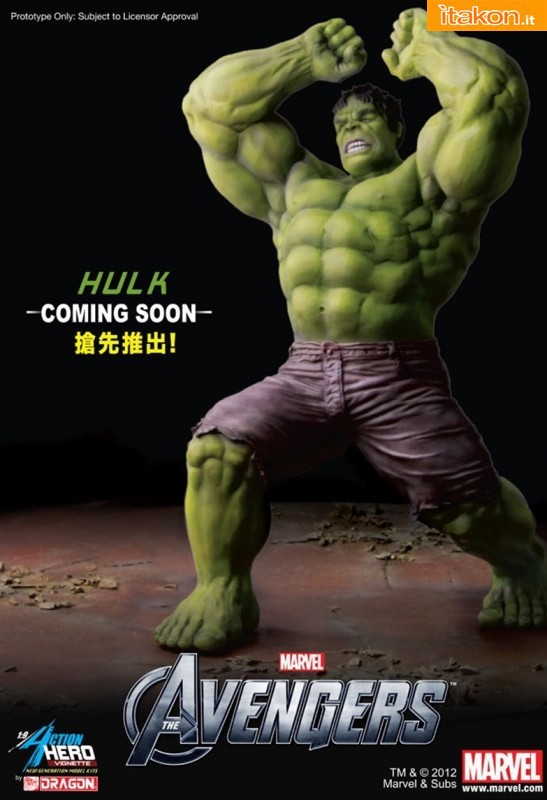 Action Hero/Dragon: Hulk Avengers - 1/9 Scale