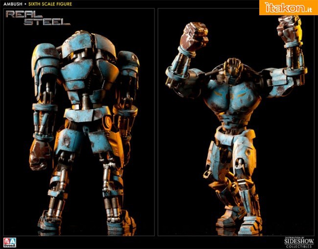 ThreeA Toys: REAL STEEL: Ambush 1/6 Figure - Foto Ufficiali e Info Preordini
