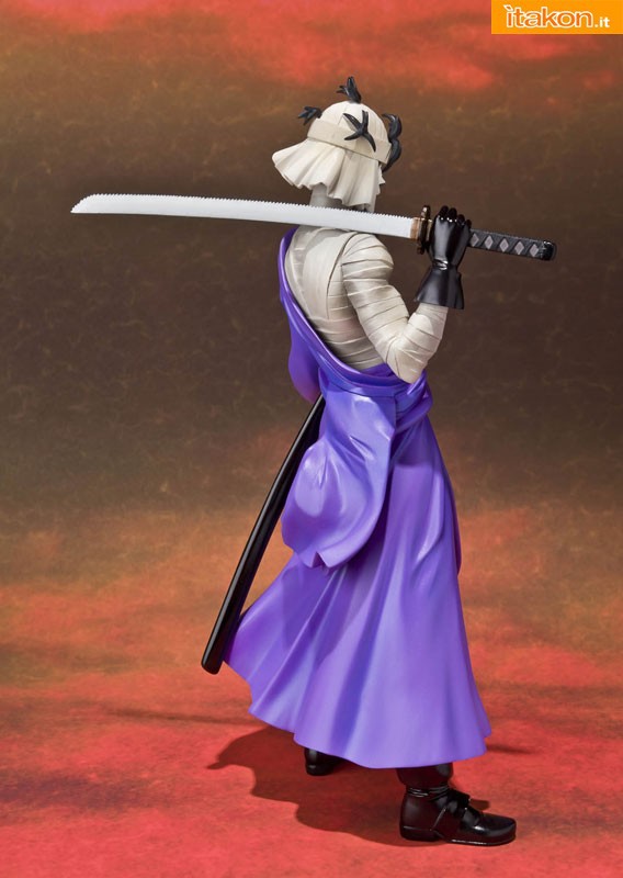 shishio makoto kenshin samurai vagabondo bandai figuarts zero