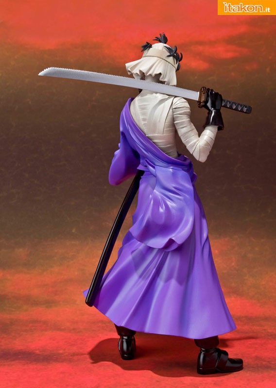 shishio makoto kenshin samurai vagabondo bandai figuarts zero