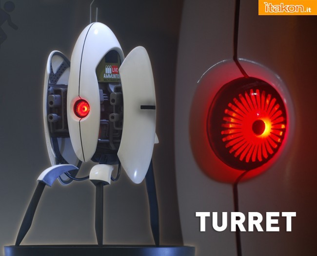 Gaming Heads: Portal 2 Turret - In preordine