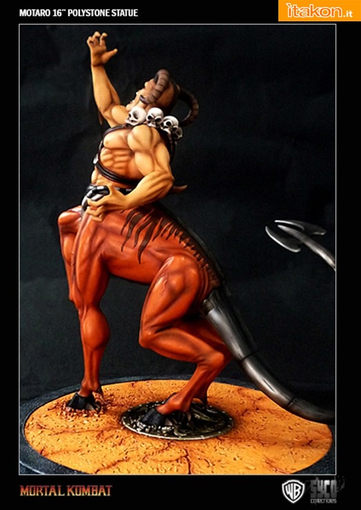 Syco Collectibles: Mortal Kombat: Motaro Polystone Statue - In preordine