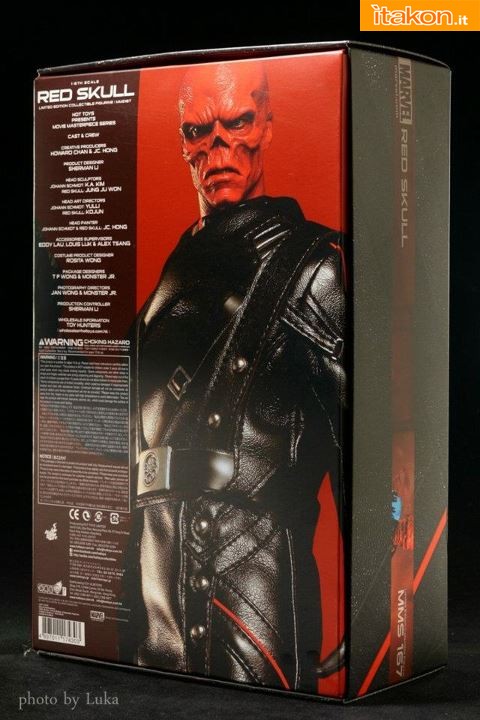 Hot Toys: MMS-167 "THE FIRST AVENGER" Captain America Red Skull - Galleria Fotografica