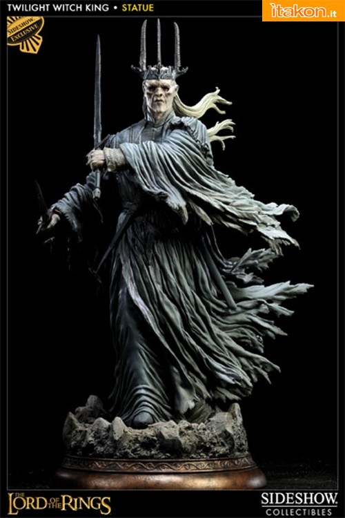 Sideshow: LOTR: Twilight Witch King - Polystone Statue - In Preordine