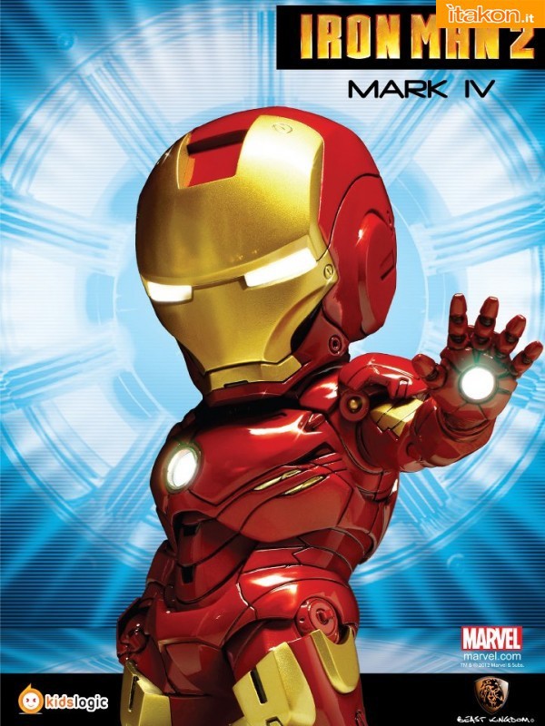 Kids Logic & Beast Kingdom: SD Iron Man 2 The Movie - Anteprima