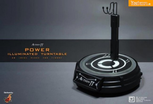 Hot Toys: Action-TT Power Illuminated Turntable Figure Stand