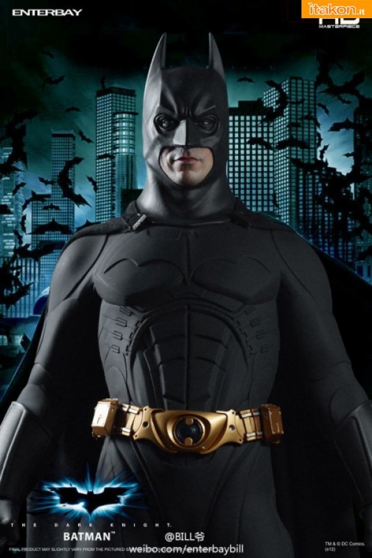 Enterbay: THe Dark Knight: HD Masterpiece - Batman 1/4 - Immagini Ufficiali