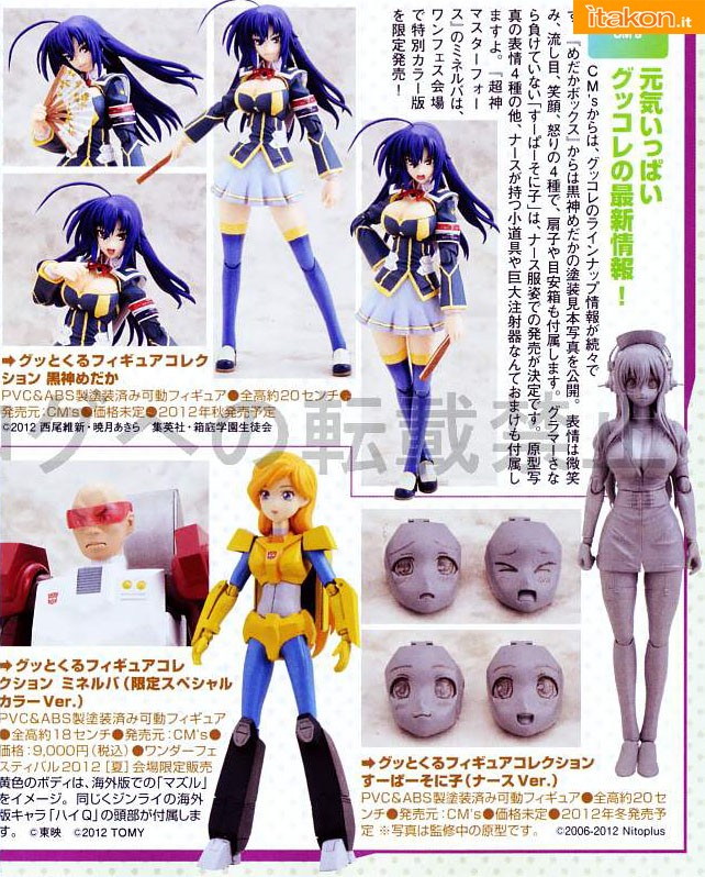 Medaka Box - Nitro Super Sonico - Transformer - Gutto-Kuru Figure Collection
