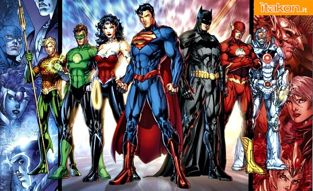 justice league new 52 dc jim lee aquaman green lanter lanterna verde wondre woman superman batman flash cyborg
