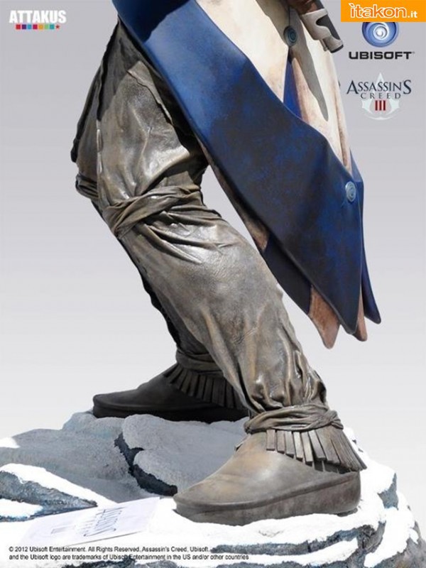 Attakus: Da Assassin's Creed III in arrivo la statua di Connor alta 2 metri