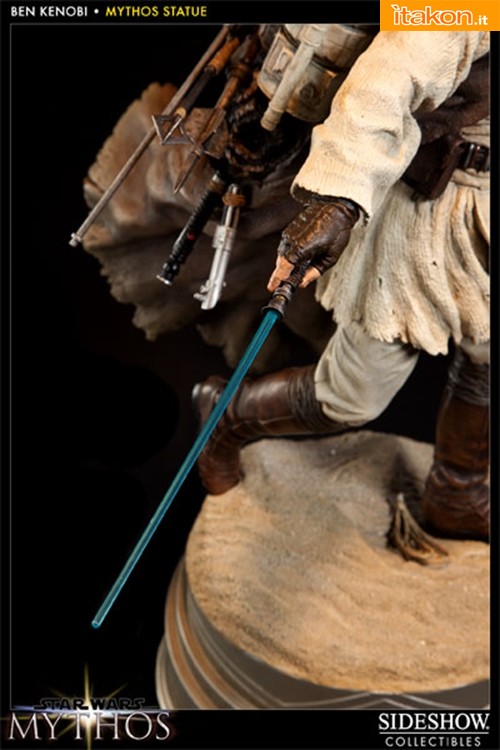 Sideshow: SW: Obi-Wan Kenobi "as Tatoinne Desert Nomad" Polystone Statue - Immagini Ufficiali