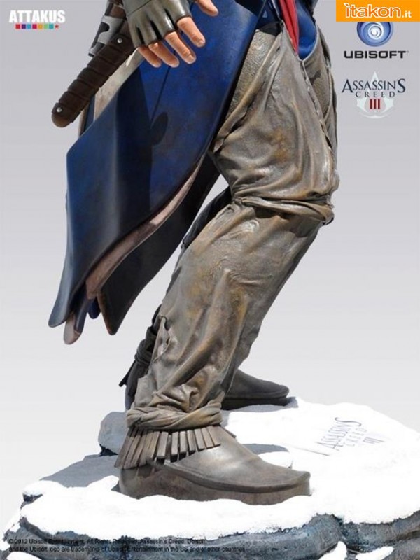 Attakus: Da Assassin's Creed III in arrivo la statua di Connor alta 2 metri