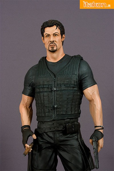 Hollywood Collectibles: THE EXPENDABLES 1:4 SCALE BARNEY ROSS - In Preordine