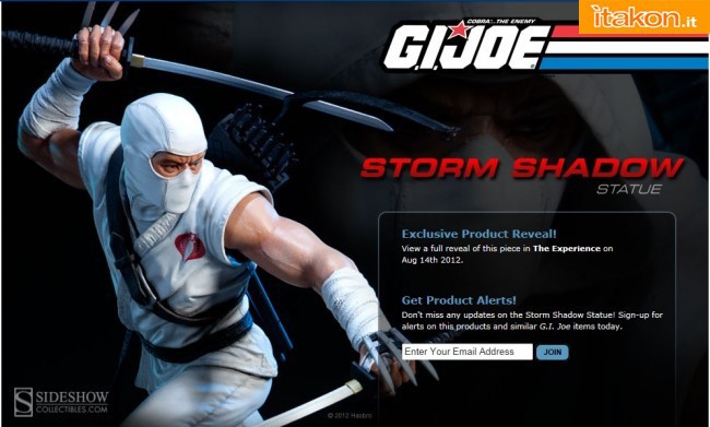 Sideshow: In Arrivo Master Chief e Storm Shadow