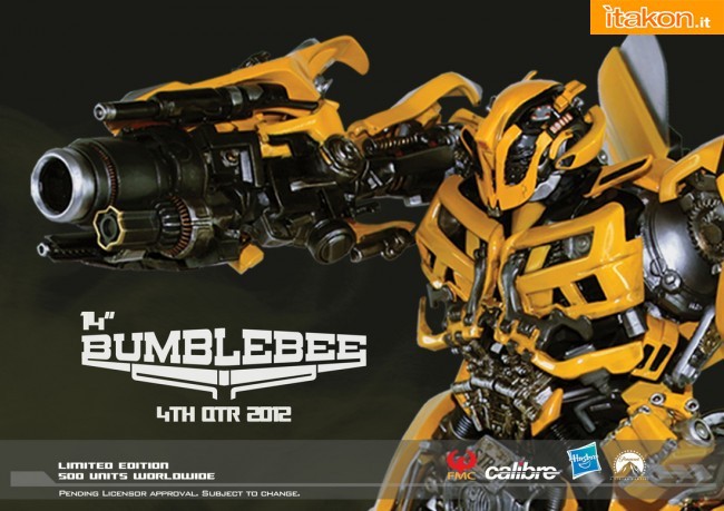 Calibre: Foto Ufficiali e nuove info sulle statue di Optimus Prime e BumbleBee