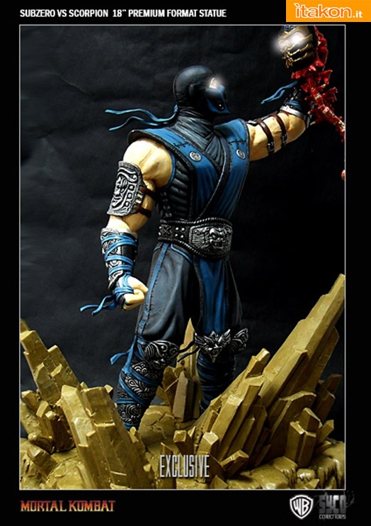 Sub Zero Vs Scorpion 18'' Premium Format Statue da Syco Collectibles in Preordine