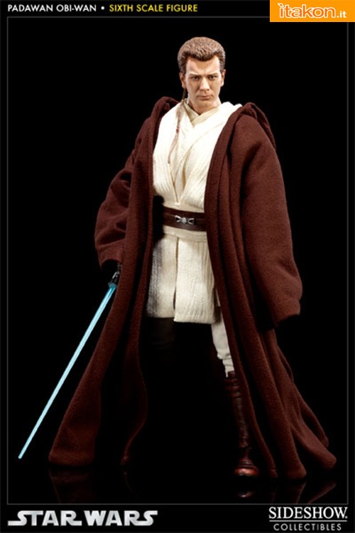 Padawan Obi-Wan 1/6 scale figure da Sideshow - Immagini Ufficiali e Info Preordini