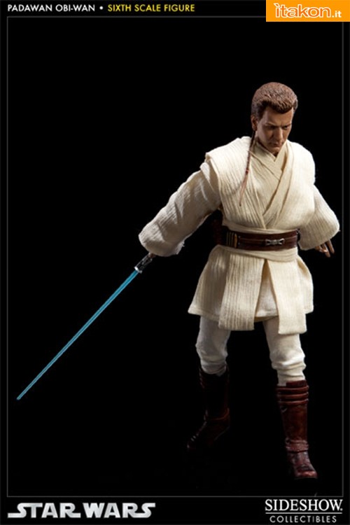Padawan Obi-Wan 1/6 scale figure da Sideshow - Immagini Ufficiali e Info Preordini