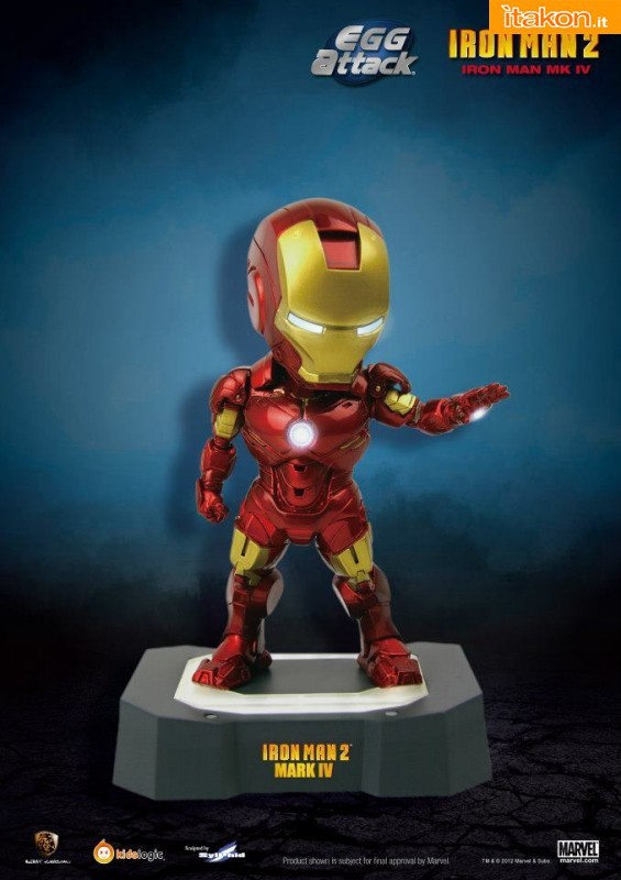 SD EA-001 Iron Man IV da Kids Logic & Beast Kingdom - Immagini Ufficiali