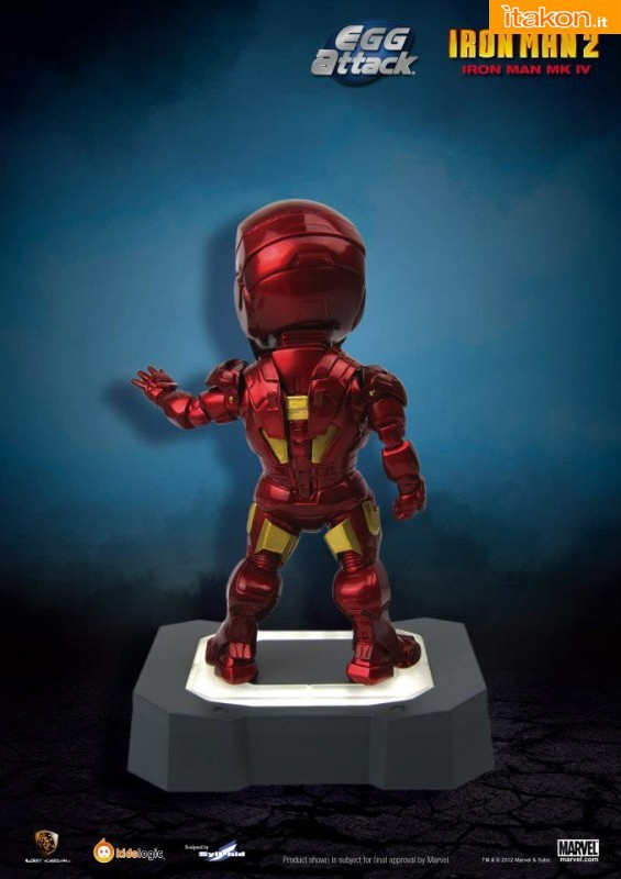 SD EA-001 Iron Man IV da Kids Logic & Beast Kingdom - Immagini Ufficiali