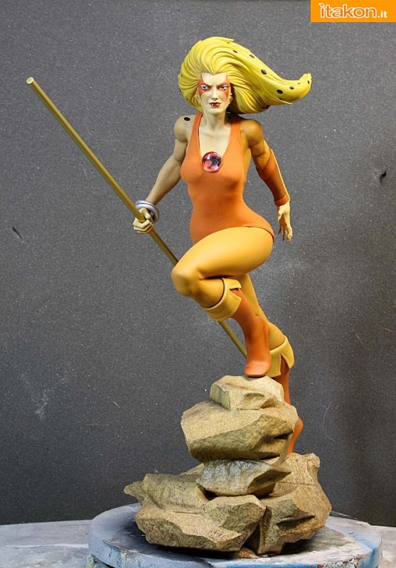ThunderCats: Cheetara 1/4 Statue dalla Pop Culture shock - Prime immagini ufficiali