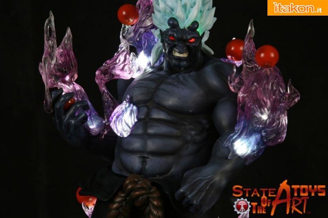 La statua del malvagio Oni e' in preordine presso la Sota Toys