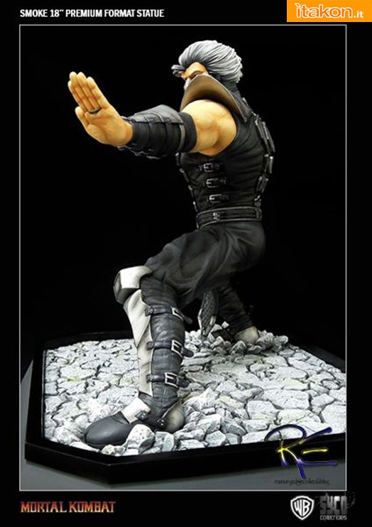 Mortal Kombat: Smoke statue da Syco Collectibles - Immagini Ufficiali