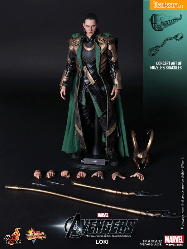 MMS176: The Avengers - Loki 1/6