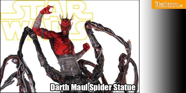 Darth Maul Spider Statue da Gentle Giant - In Preordine