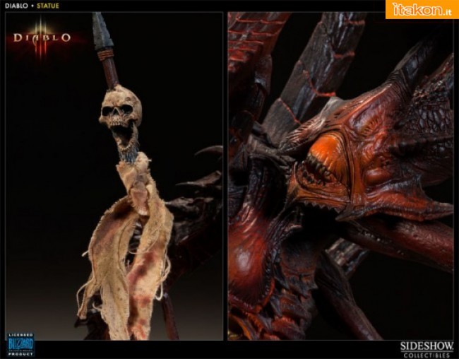 Diablo III : Diablo Polystone Statue da Sideshow - Immagini Ufficiali