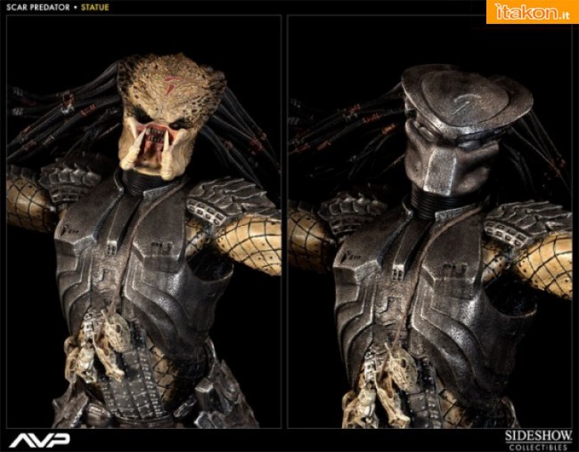 AVP: Scar Predator Statue da Sideshow - Immagini Ufficiali e Info Preordini