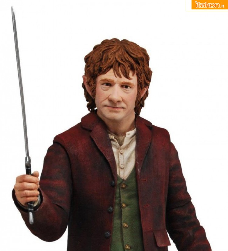 The Hobbit: Bilbo Baggins 1/4 scale da Neca - Prime Immagini Ufficiali